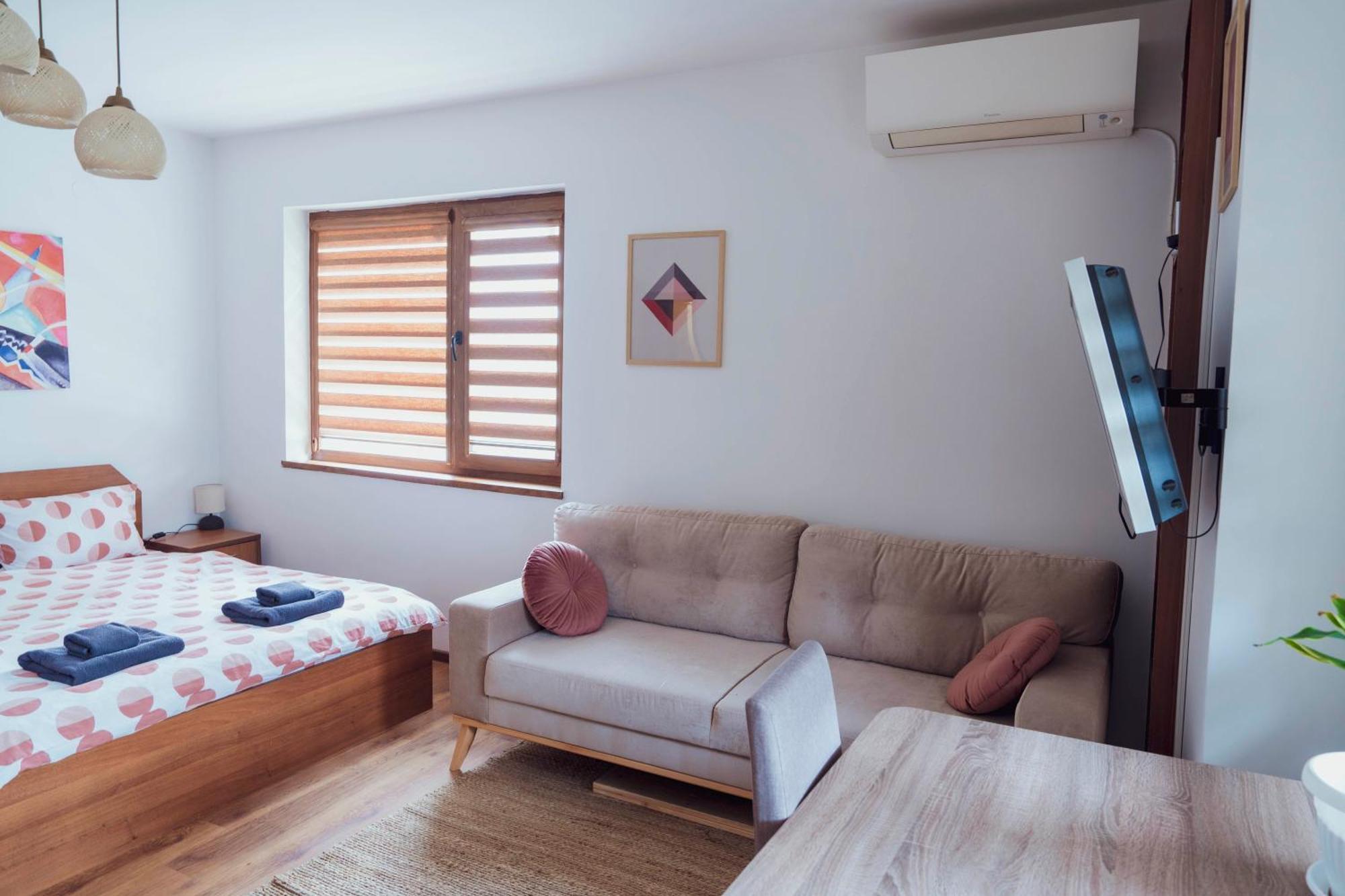 Cozy & Stylish Flat With Amazing View, 2Min Walk To Ski Road, 7-8 Min To Gondola Bansko Luaran gambar
