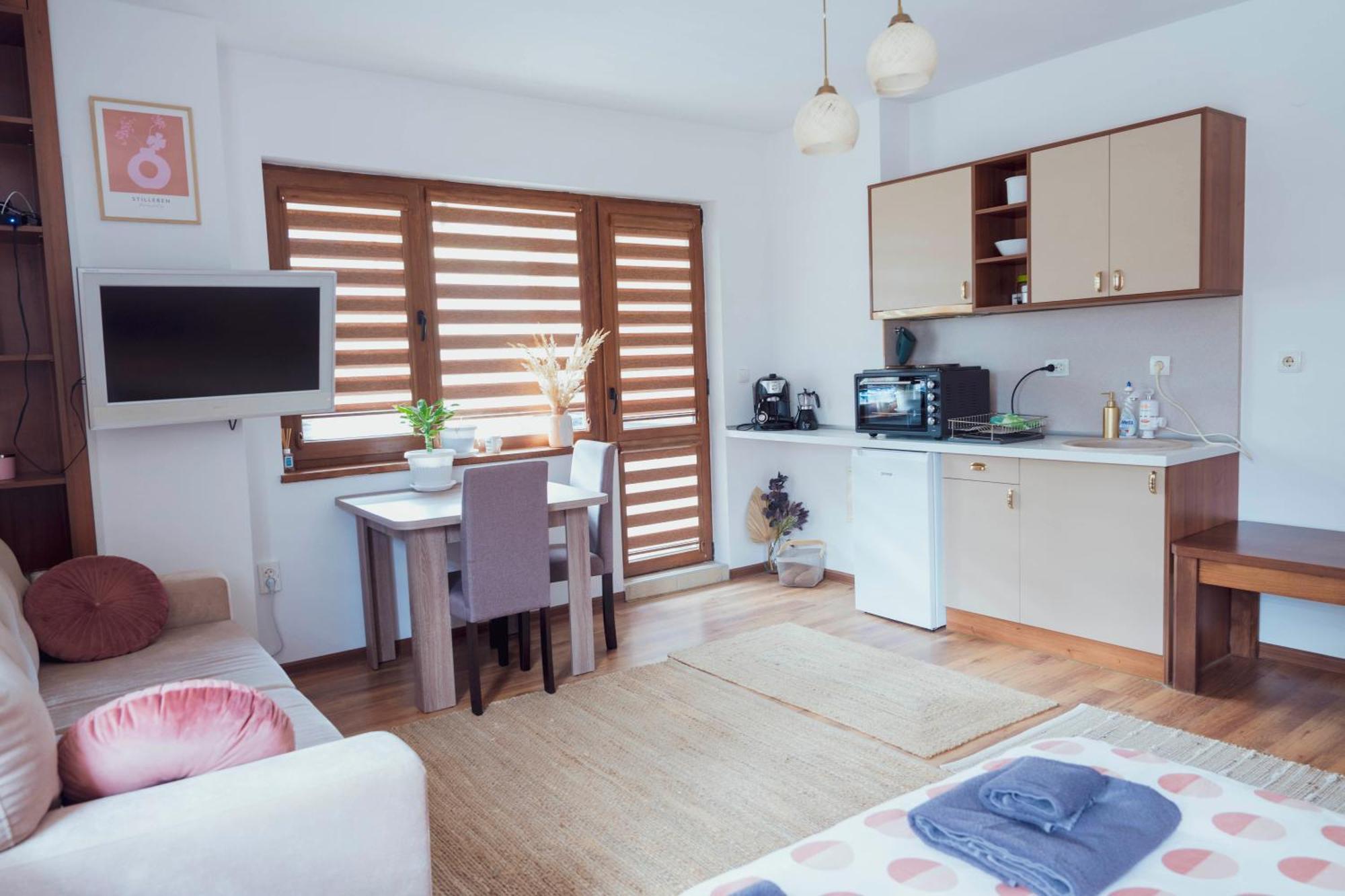 Cozy & Stylish Flat With Amazing View, 2Min Walk To Ski Road, 7-8 Min To Gondola Bansko Luaran gambar